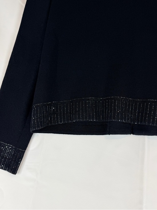 ST JOHN EVENING Women’s Size 10 Sweater Cardigan VINTAGE Embellished Made in USA - Picture 14 of 16